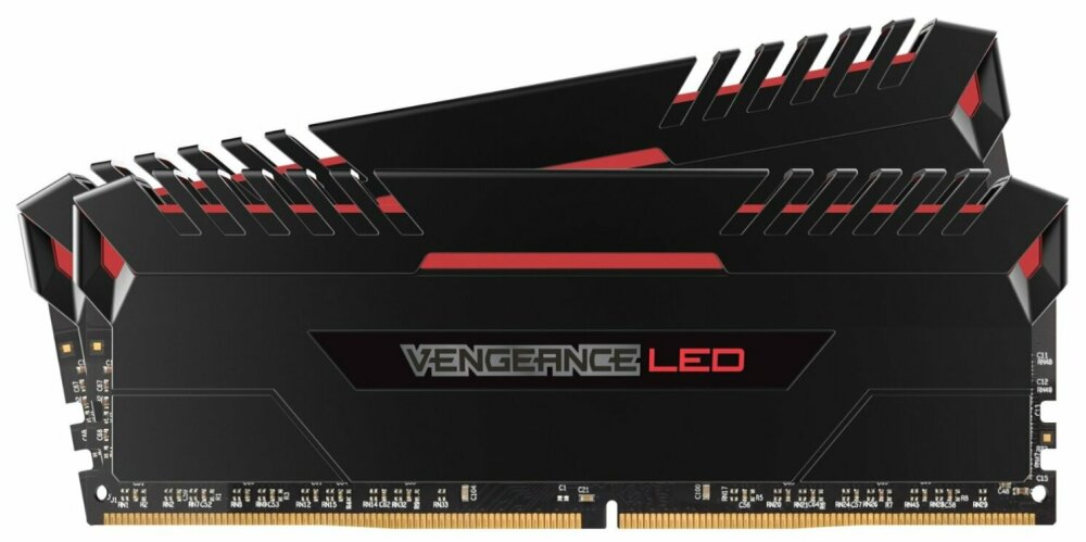 رم کورسیر Vengeance LED 32GB 16GBx2 3000Mhz
