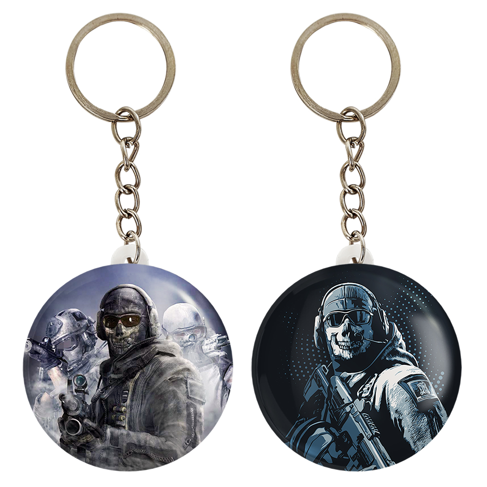 جاکلیدی خندالو مدل Call Of Duty کد 38533844 مجموعه 2 عددی