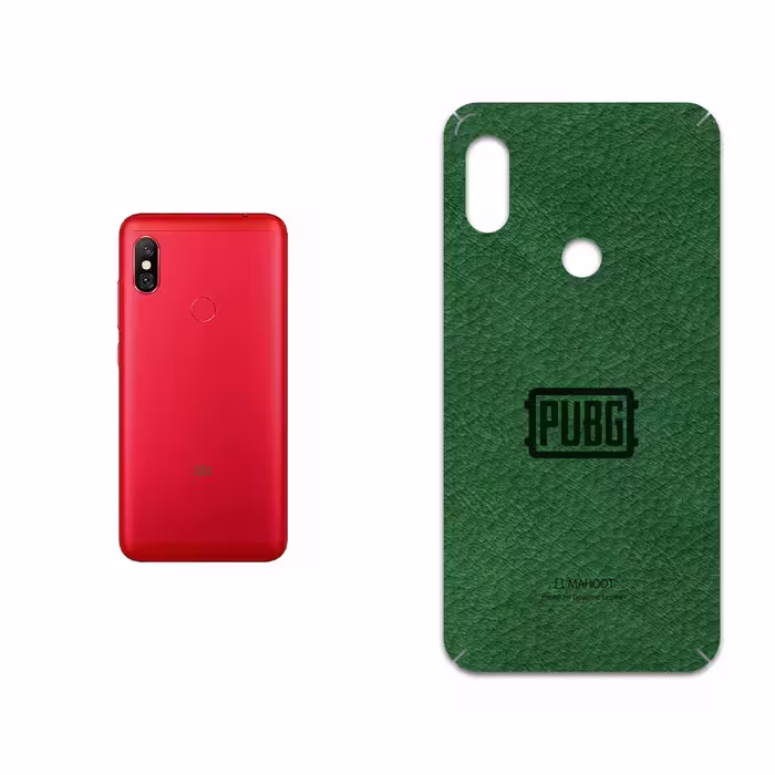 برچسب پوششی ماهوت مدل GL-PUBG مناسب برای گوشی موبایل شیائومی Redmi Note 6 Pro