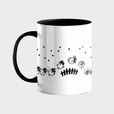 ماگ طرح شمارش گوسفند کد 399
