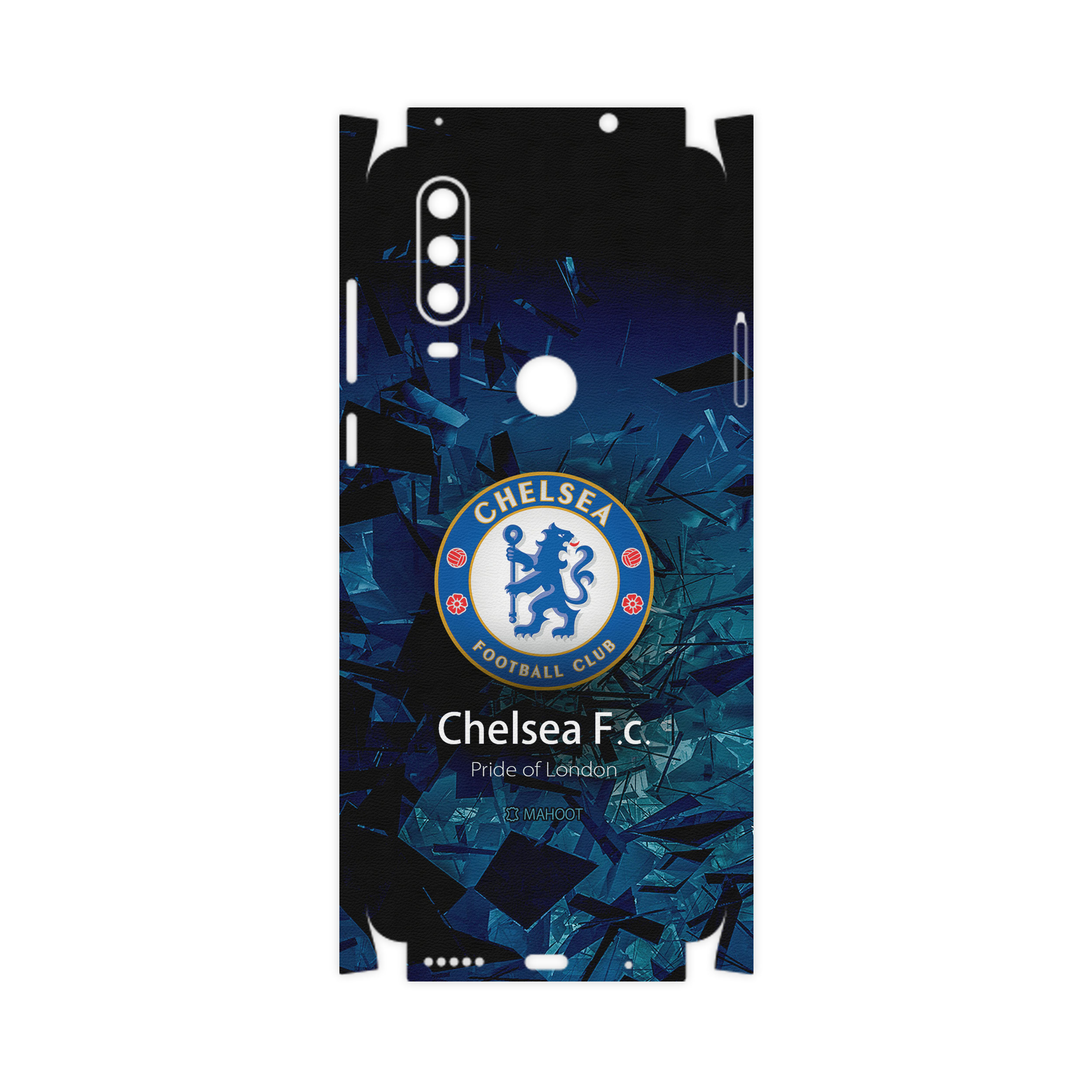برچسب پوششی ماهوت مدل Chelsea-FC-FullSkin مناسب برای گوشی موبایل موتورولا One Action