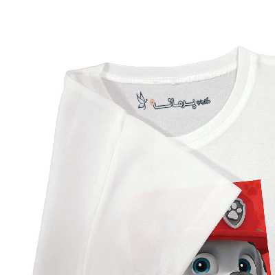 تی شرت بچگانه پرمانه طرح سگ های نگهبان کد pmt.5853