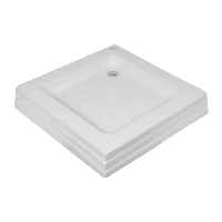 زیردوشی زرین آب مدل چهارگوش 80×80