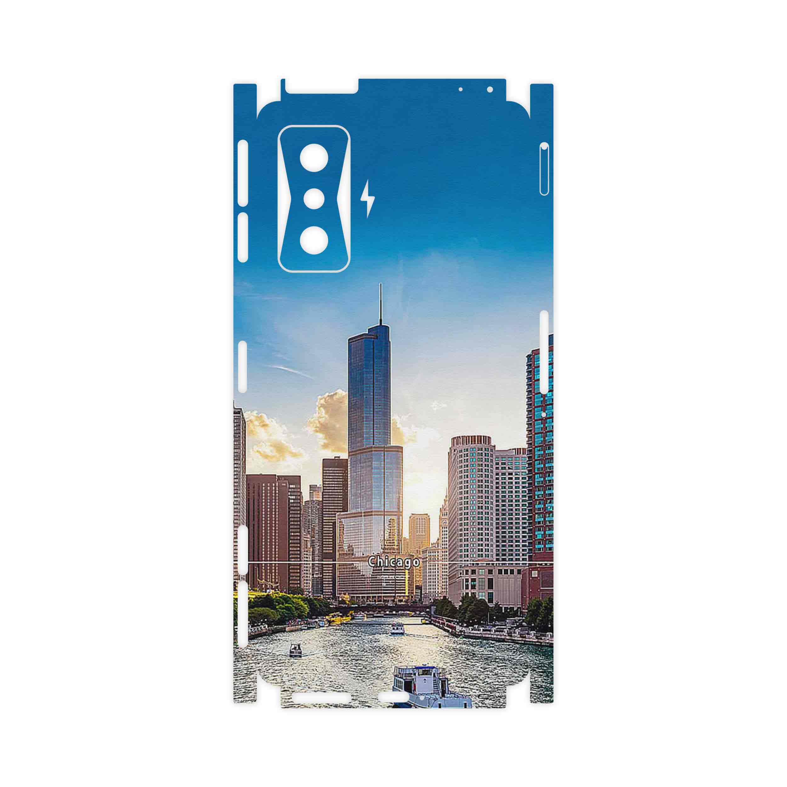 برچسب پوششی ماهوت مدل City of Chicago-FullSkin مناسب برای گوشی موبایل شیائومی Poco F4 GT 5G