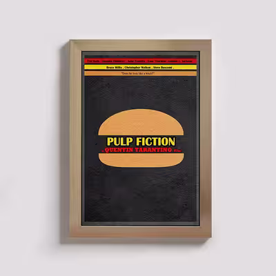 تابلو مدل فیلم Pulp fiction کد BE031