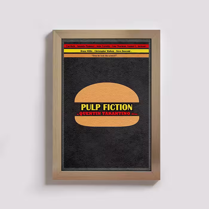 تابلو مدل فیلم Pulp fiction کد BE031