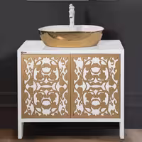 روشویی کابینتی مدل اگنس تمام پی وی سی ابعاد 90 در 45 ارسال با بسته بندی ویژه به سراسر ایران