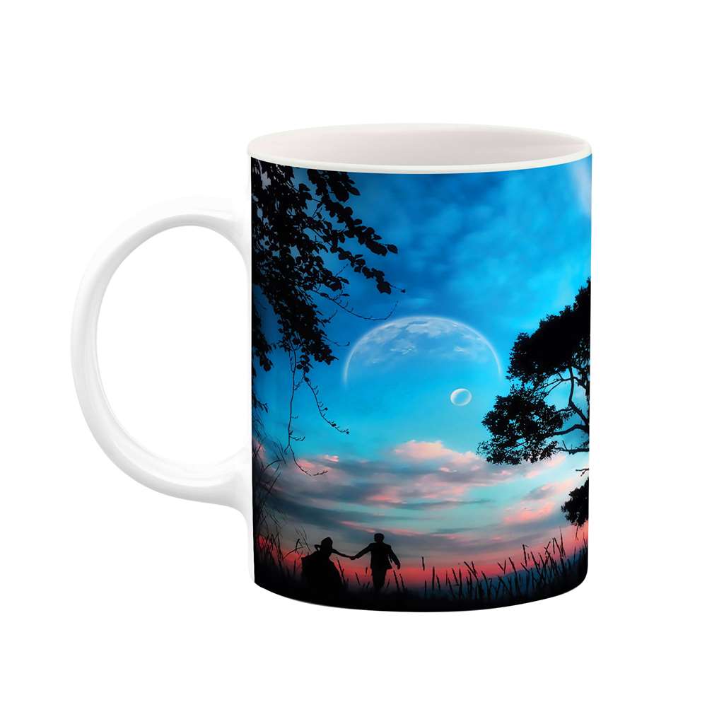 ماگ طرح منظره فانتزی مدل mgs05254