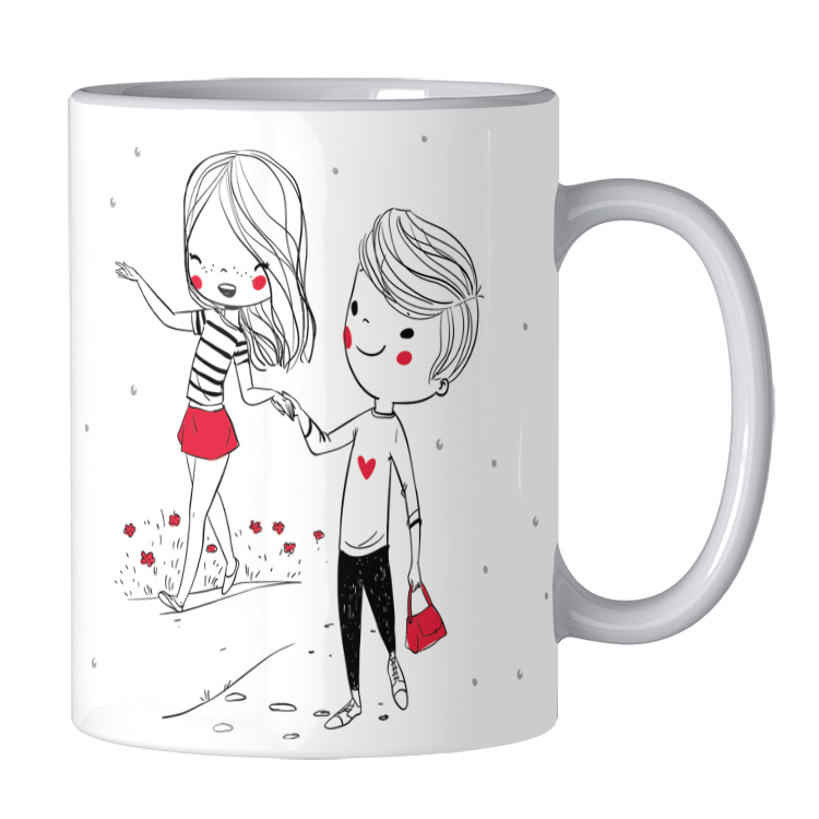 ماگ مدل عاشقانه کد 076