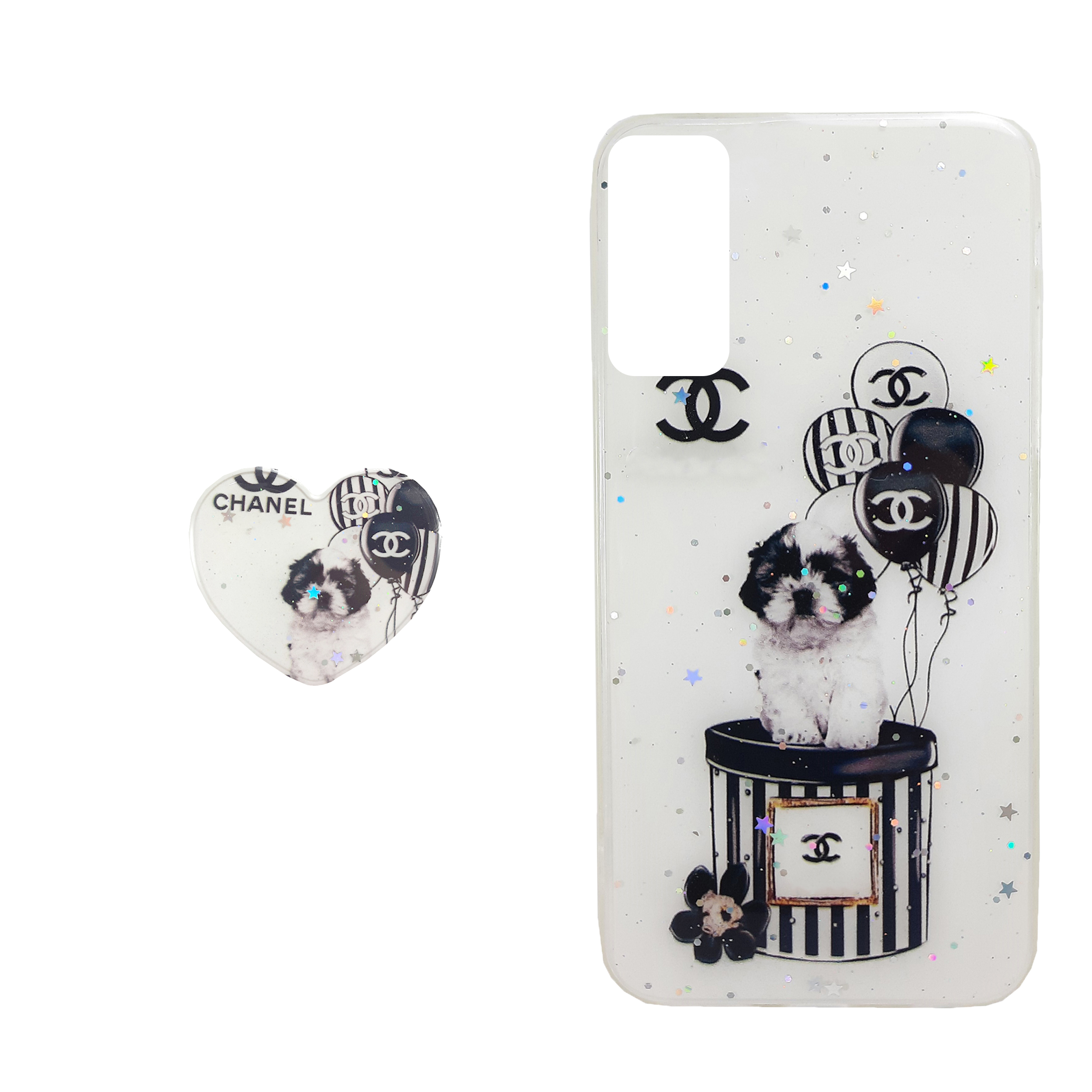 کاور مدل SCN مناسب برای گوشی موبایل سامسونگ  galaxy S20 FE به همراه پاپ سوکت