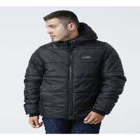 کاپشن مشکی مردانه کت معمولی یقه پیراهن hummel