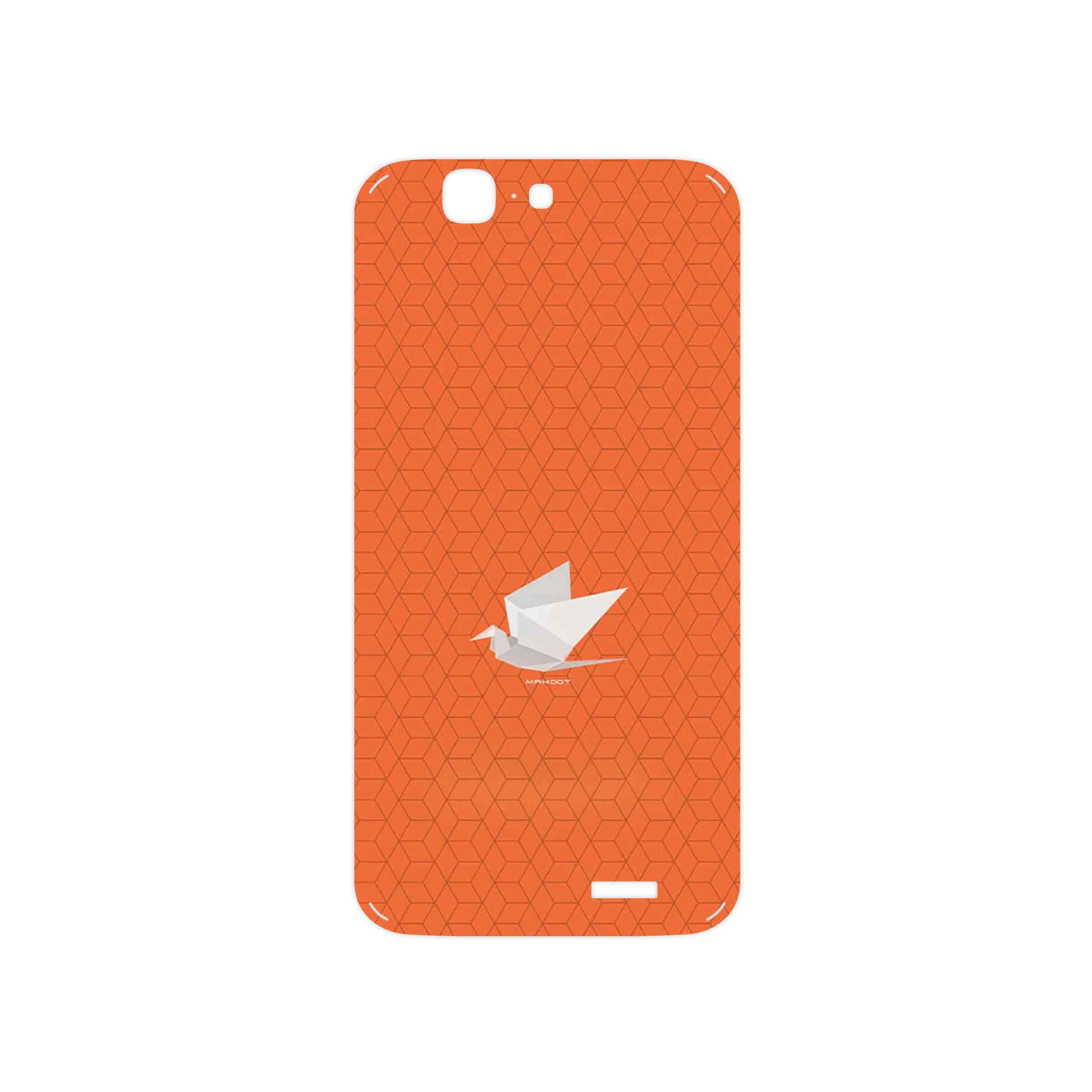 برچسب پوششی ماهوت مدل Minimalist origami bird مناسب برای گوشی موبایل هوآوی Ascend G7