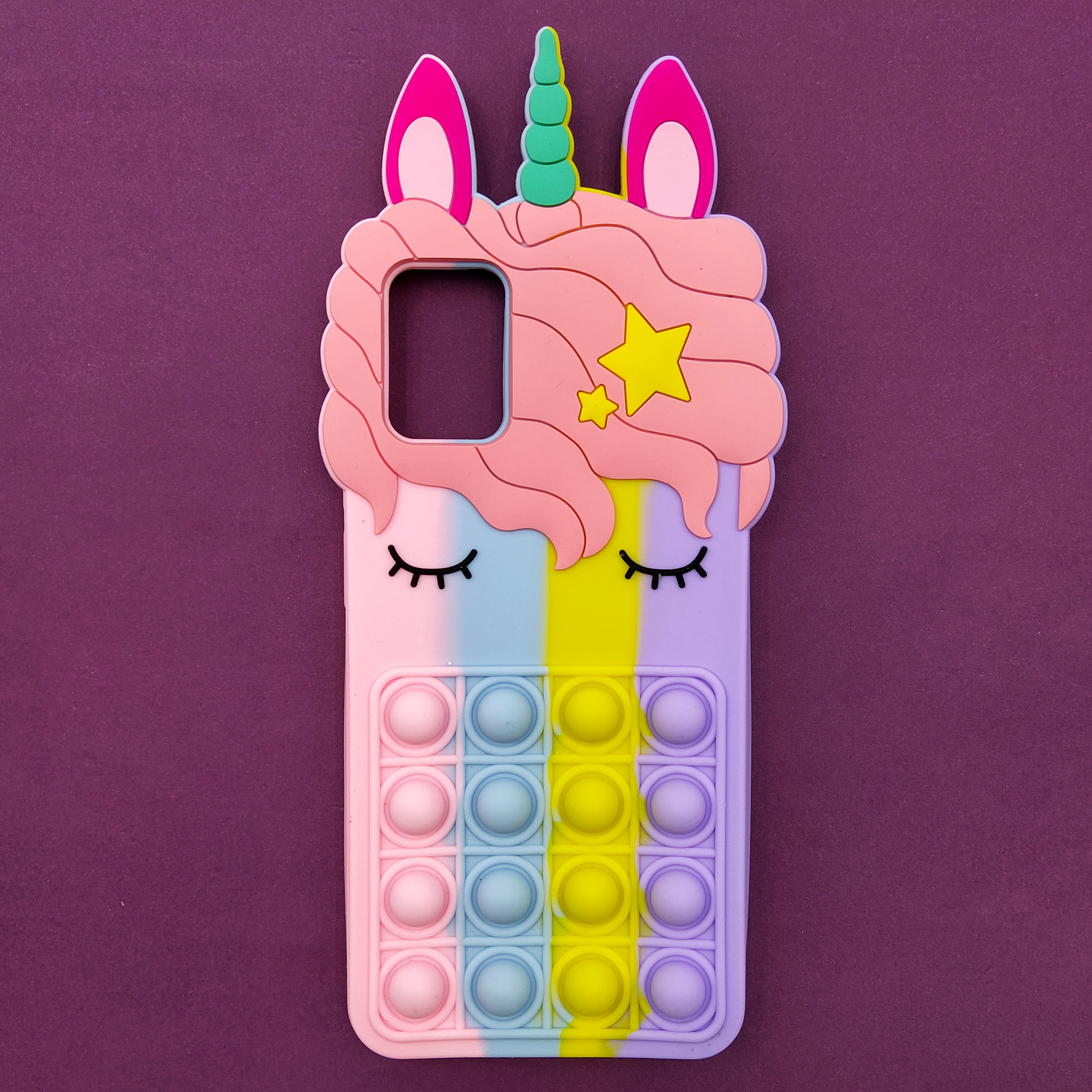 کاور مدل فیجت یونیکورن کد 01 مناسب برای گوشی موبایل سامسونگ Galaxy A51