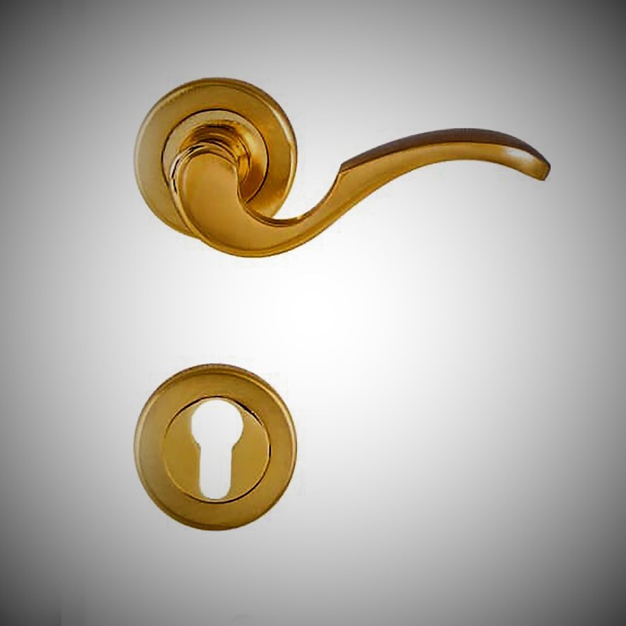  دستگیره رزت فاراصنعت مدل 105 طلایی مات  