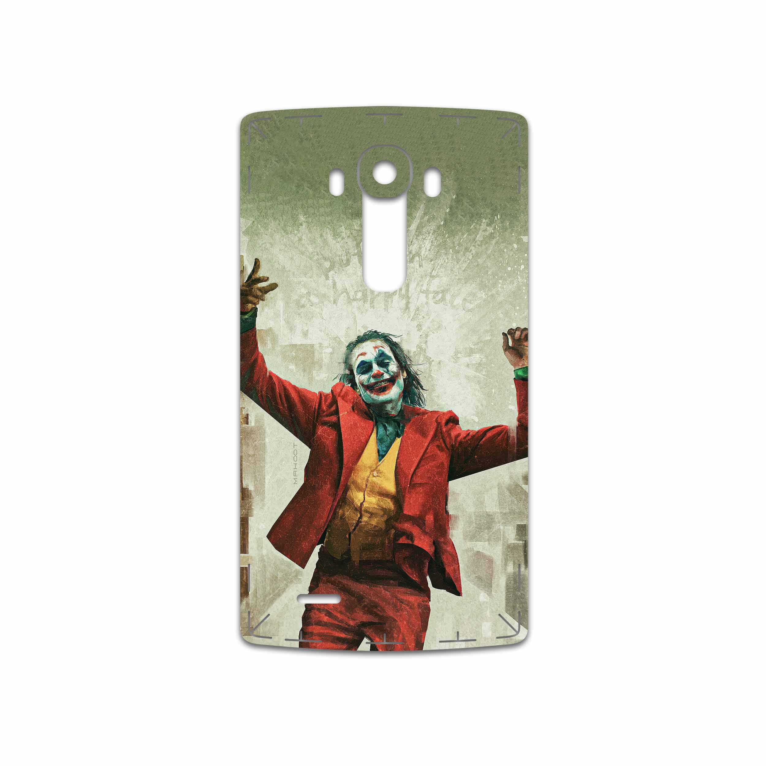 برچسب پوششی ماهوت مدل Joker مناسب برای گوشی موبایل ال جی G4