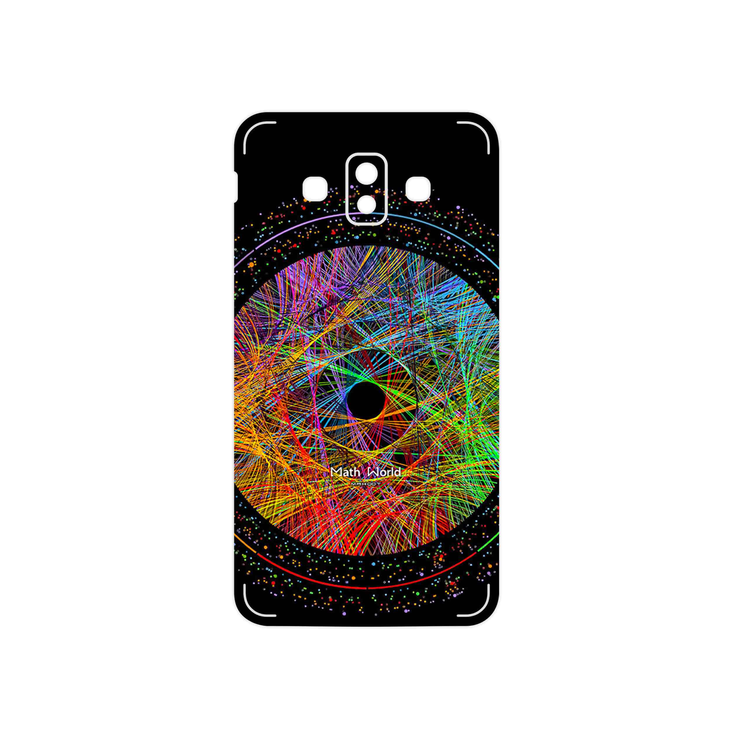 برچسب پوششی ماهوت مدل Mathematical Geometric Shape 2 مناسب برای گوشی موبایل سامسونگ Galaxy J7 Duo