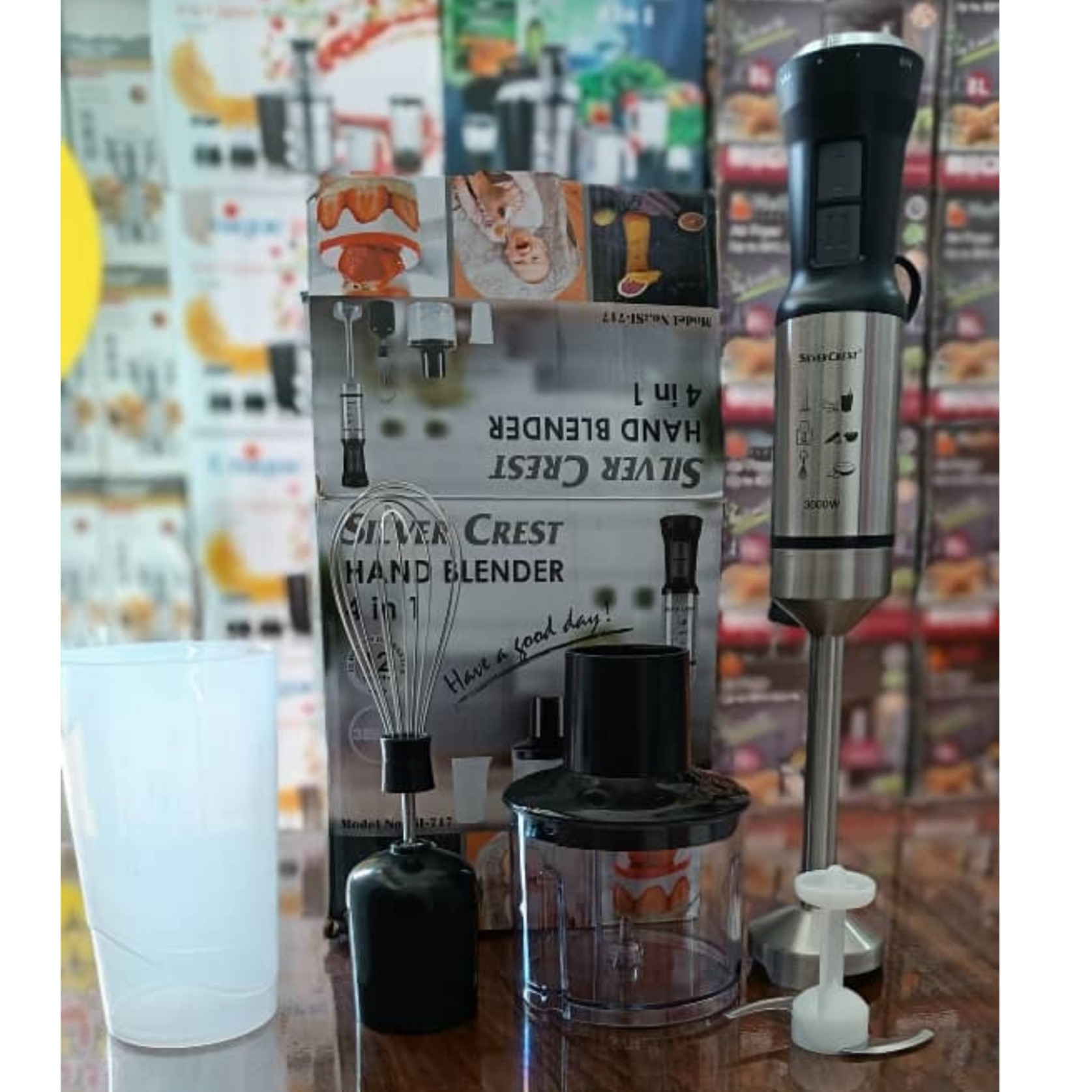 گوشتکوب سیلور کرست( 4کاره 3000 وات موتور سنگین) 