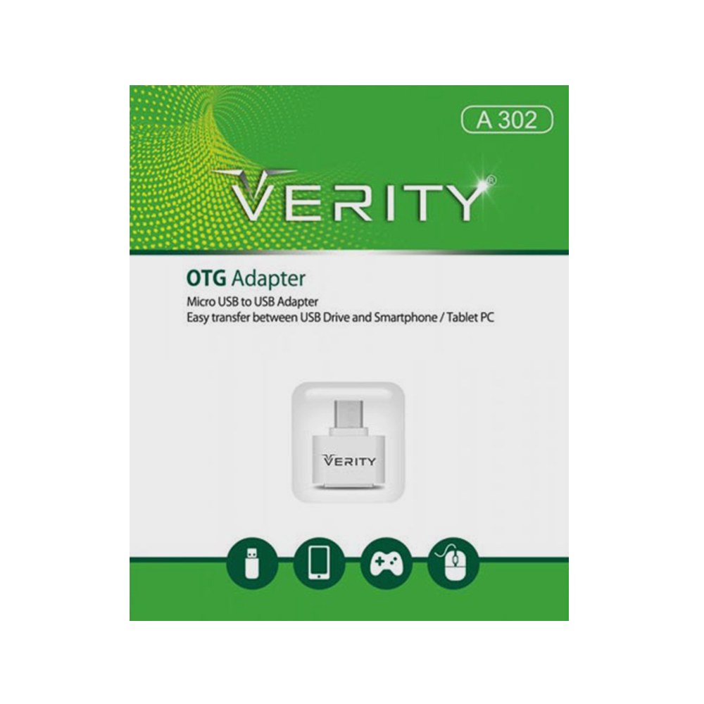 مبدل OTG microUSB وریتی مدل A302