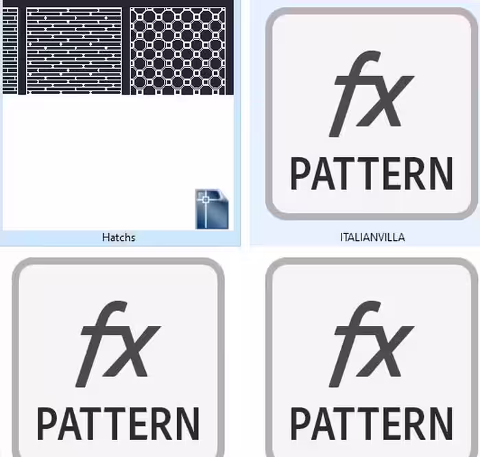 Hatch AutoCAD