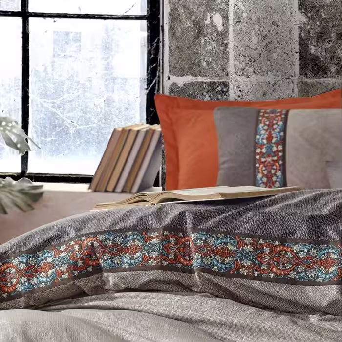 سرویس روتختی کاتن باکس مدل Folk Art دو نفره 4 تکه