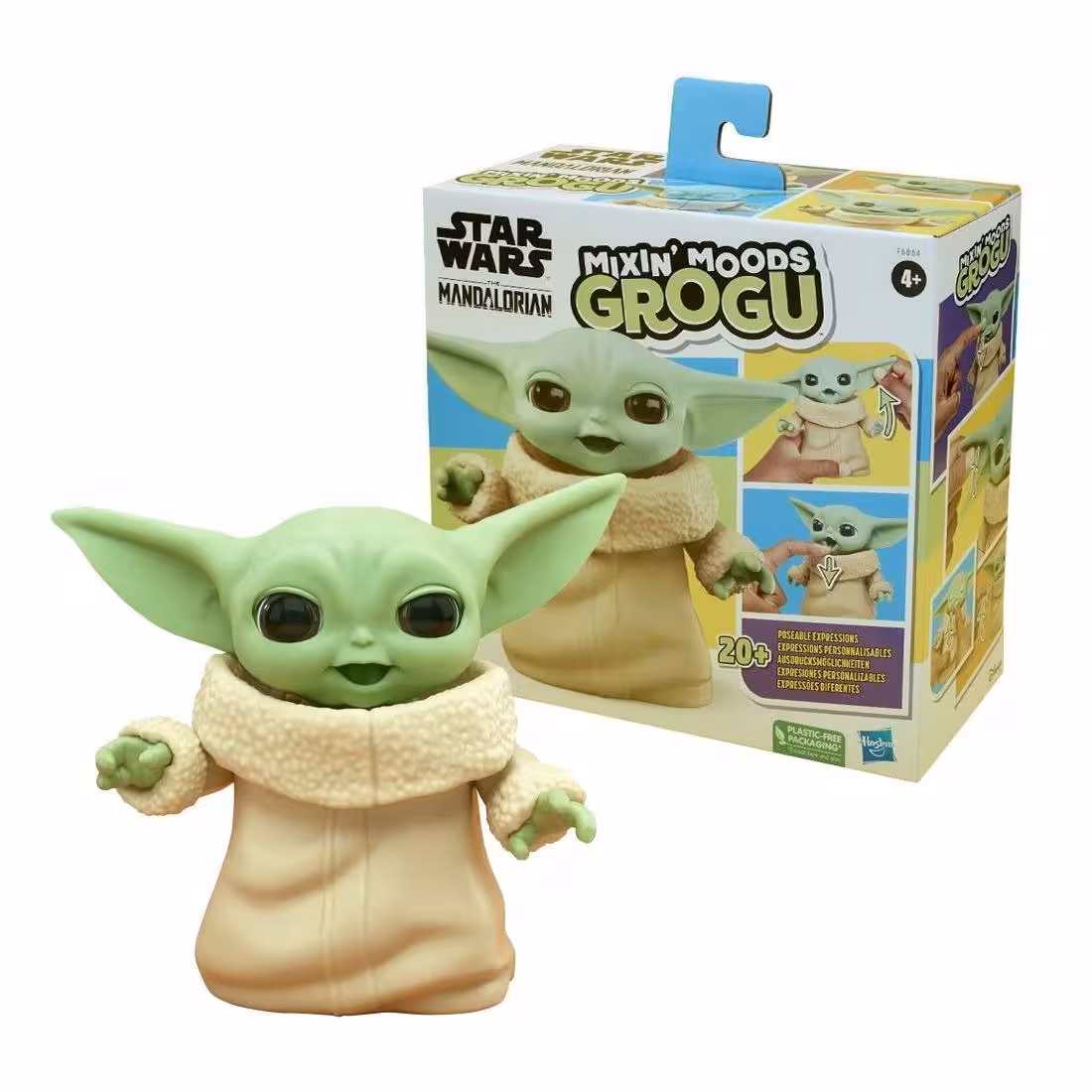 خرید اکشن فیگور بیبی یودا حالت پذیر Star Wars baby yoda با بهترین قیمت