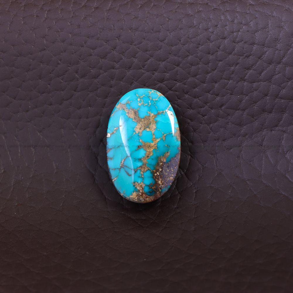 نگین فیروزه شجری کد 11518 - جواهری مشاهیر