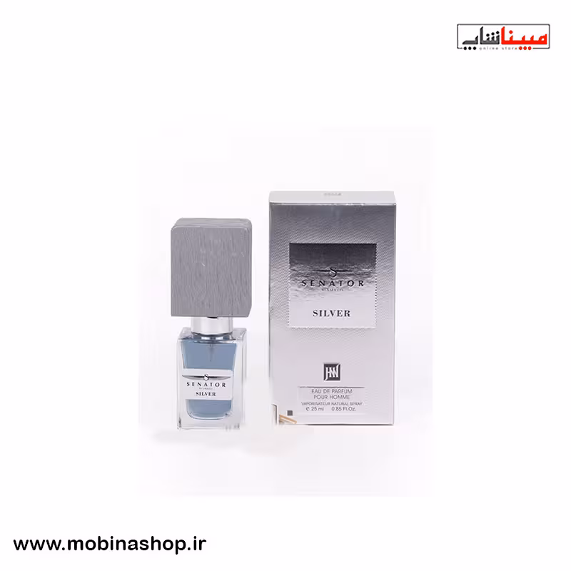 عطر ادکلن سناتور سیلور نقره ایی 25 میل جانوین