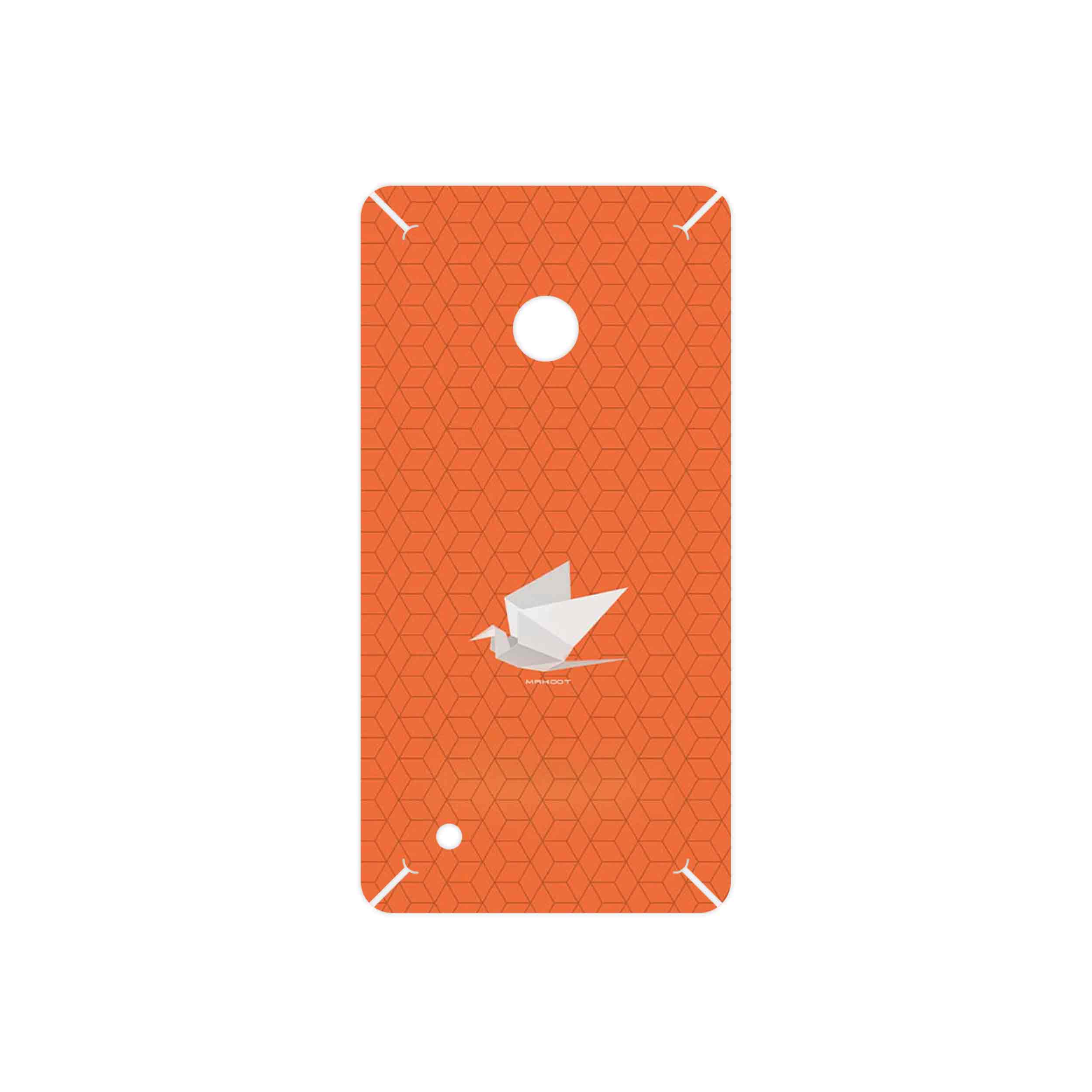 برچسب پوششی ماهوت مدل Minimalist origami bird مناسب برای گوشی موبایل نوکیا Lumia 530