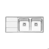سینک پرنیان استیل کد Ps 1215 توکار
