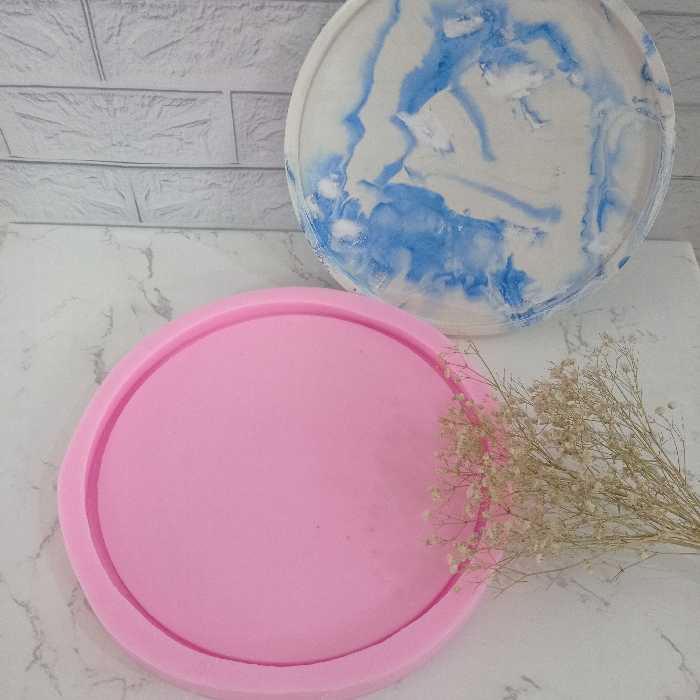 قالب سیلیکونی سینی گرد