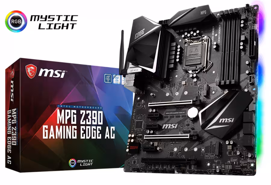 مادربرد ام اس آی مدل MPG Z390 GAMING EDGE AC