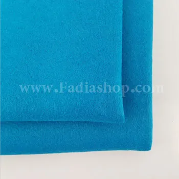 نمد آبی فیروزه ای پررنگ 17