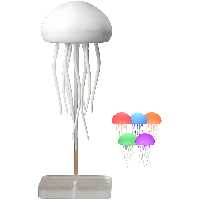 چراغ خواب رومیزی شارژی عروس دریایی AURORA