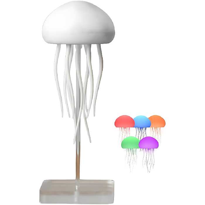 چراغ خواب رومیزی شارژی عروس دریایی AURORA