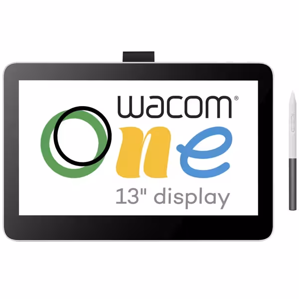 گارانتی اصلی  شرکتی – ارسال رایگان و فوری – قلم نوری وکام مدل Wacom One 13 Touch Pen Display DTH134W0B