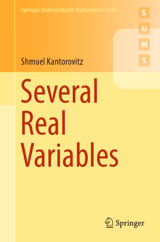 خرید و دانلود نسخه کامل کتاب Several Real Variables