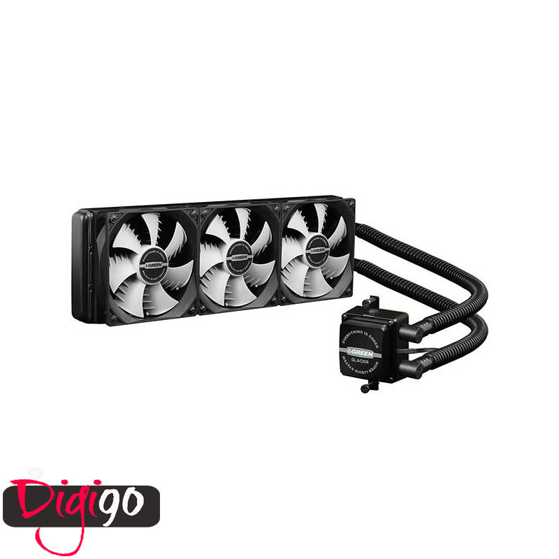 فن خنک کننده آبی GLC360evo گرین | آرکا 90