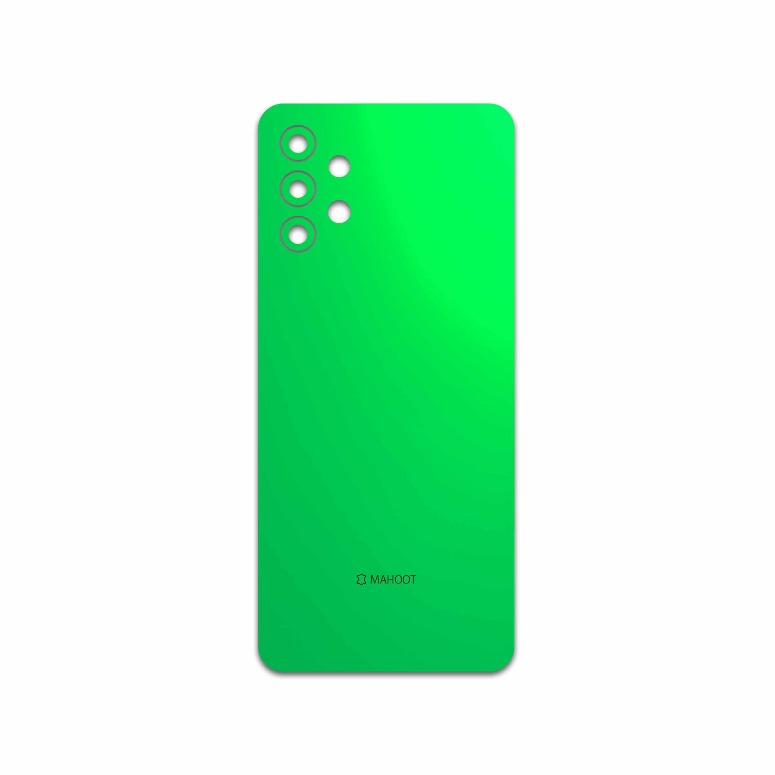 برچسب پوششی ماهوت مدل Matte-Green مناسب برای گوشی موبایل سامسونگ Galaxy A32 5G
