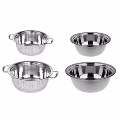 ست آبکش و لگن کد SH2028 مجموعه 4 عددی