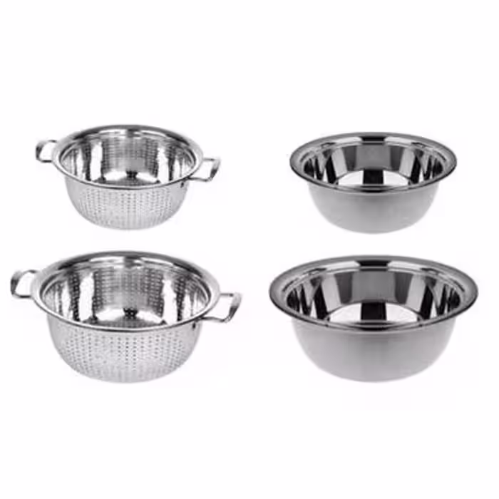 ست آبکش و لگن کد SH2028 مجموعه 4 عددی