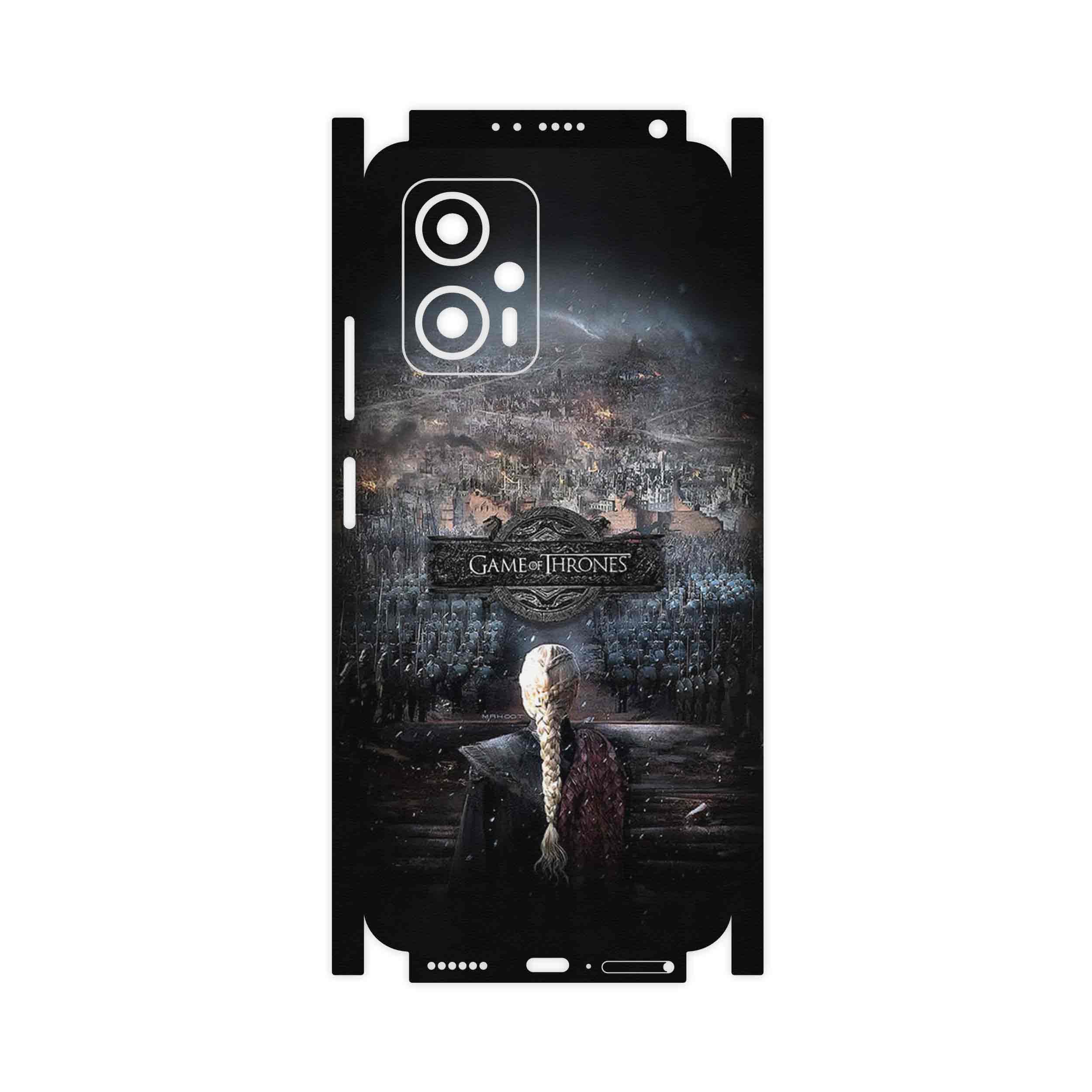 برچسب پوششی ماهوت مدل Game_of_Thrones-FullSkin مناسب برای گوشی موبایل شیائومی Poco X4 GT