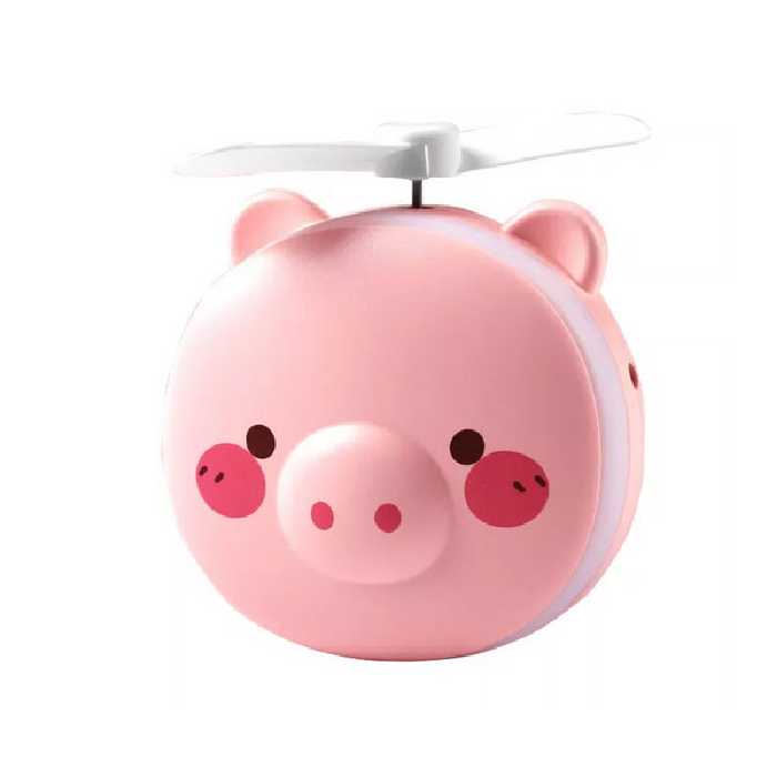 پنکه شارژی طرح خوک