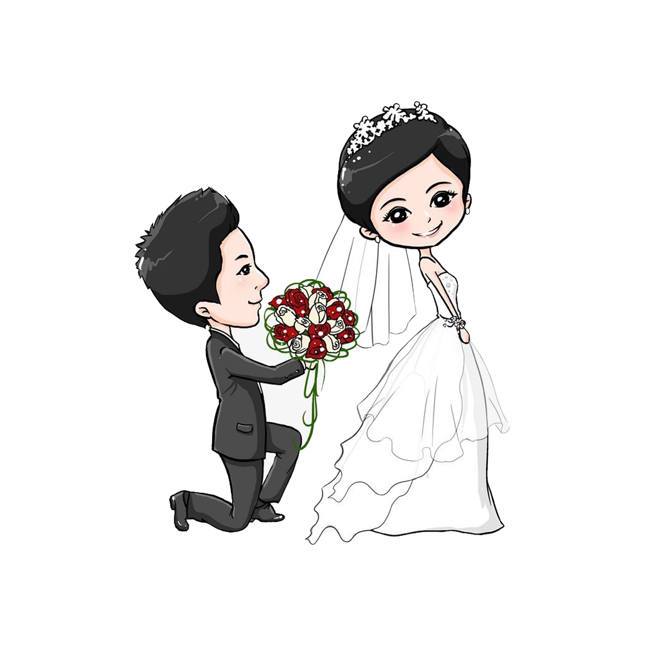 استیکر تزئینی موبایل مدل عاشقانه کد 1156