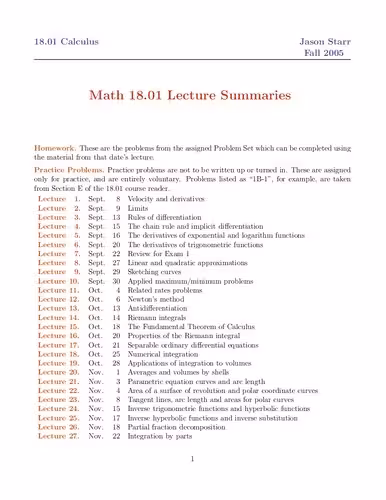 خرید و دانلود نسخه کامل کتاب Single Variable Calculus: Lecture Notes