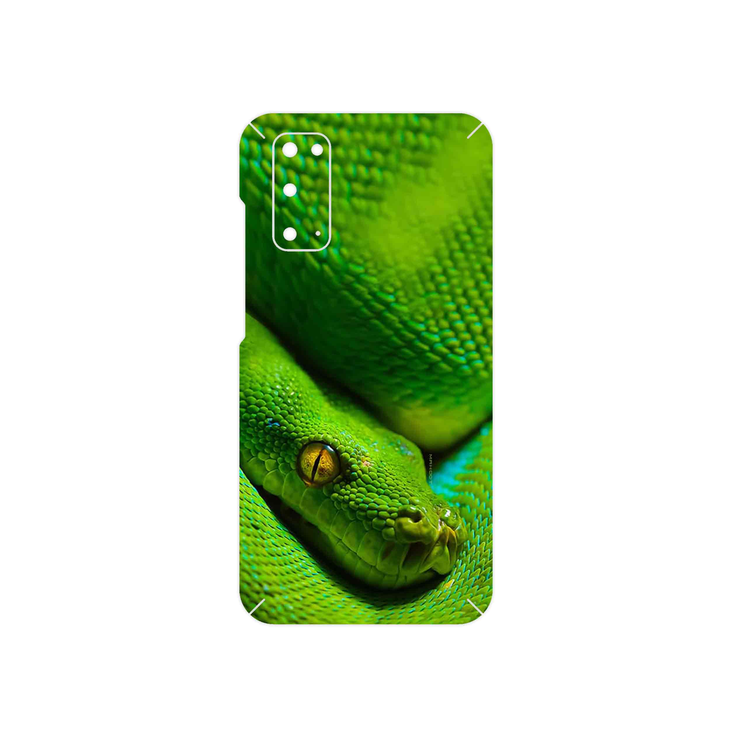 برچسب پوششی ماهوت مدل Snake مناسب برای گوشی موبایل سامسونگ Galaxy S20