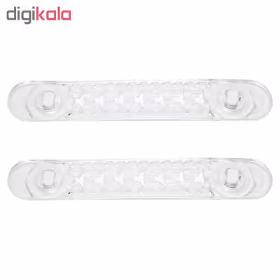 قفل کابینت رنگارنگ مدل 245 بسته 12عددی