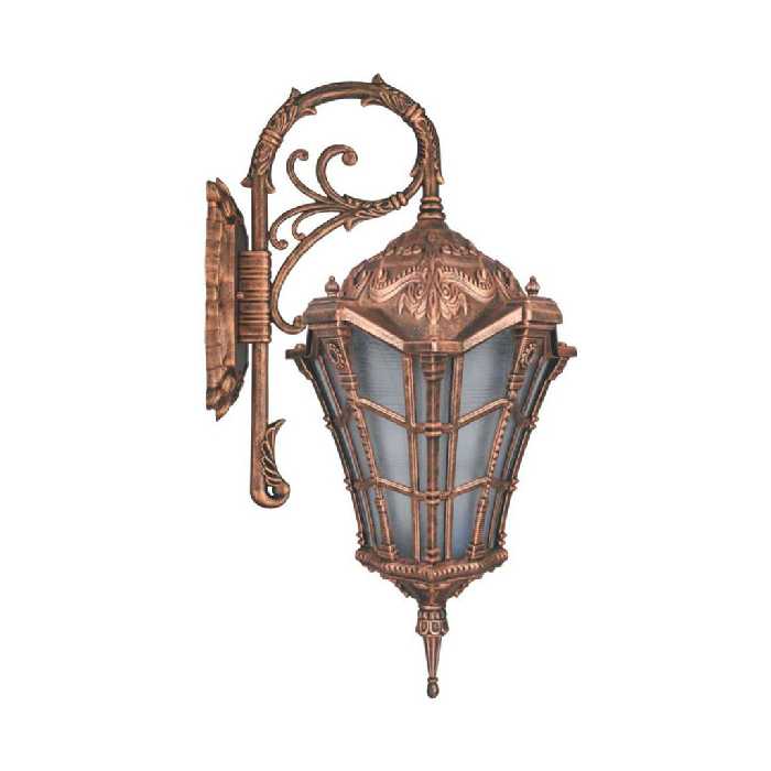 چراغ دیواری حیاطی و پارکی تکشیدفام مدل وستا کد 8603-15