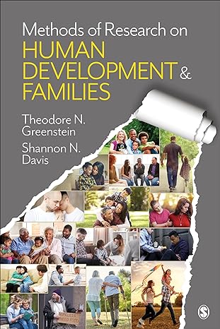 خرید و دانلود نسخه کامل کتاب Methods of Research on Human Development and Families - Pdf