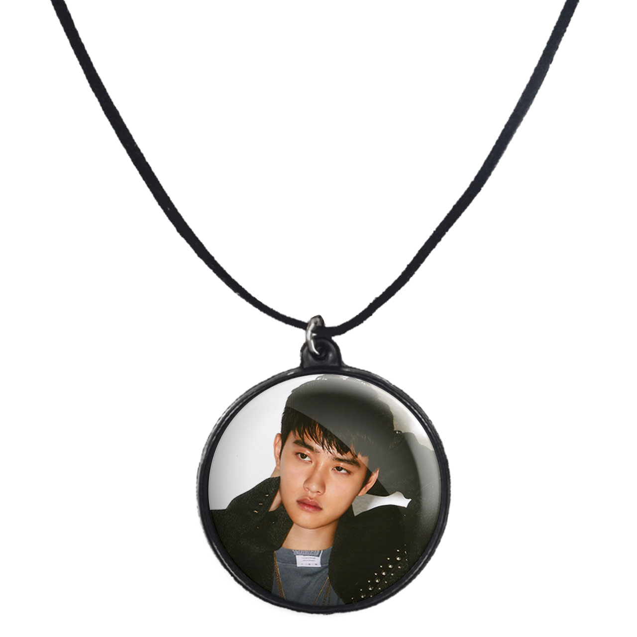 گردنبند پرمانه طرح exo کد pmb.14091 مدل دو طرفه