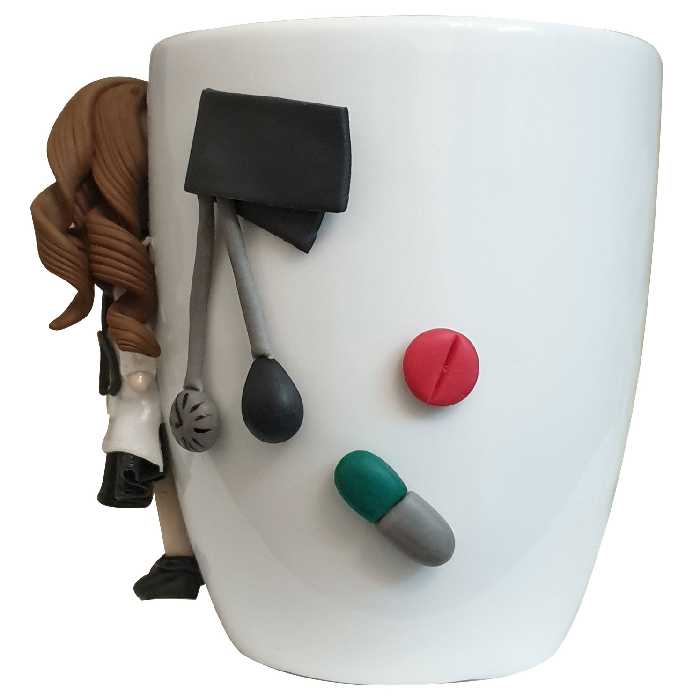 ماگ مدل پزشک کد C_20002 مجموعه 2 عددی